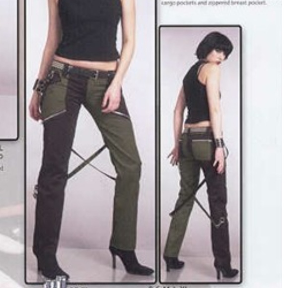Lip Service Pants - Rare Lip Service Bombs Over Baghdad Pants Small